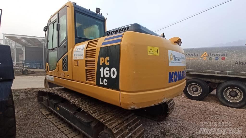 Komatsu PC160LC-8 Pásové rýpadlá
