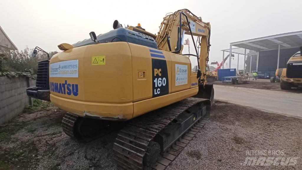 Komatsu PC160LC-8 Pásové rýpadlá