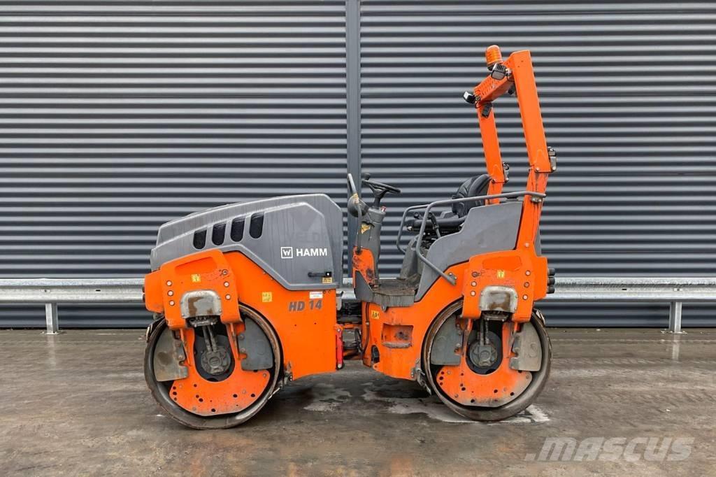 Hamm HD 14 VV Tandemové valce