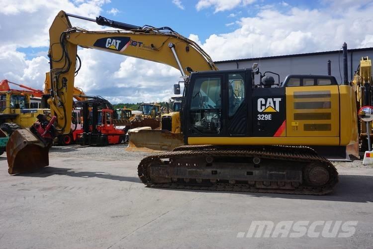 CAT 329 EL Pásové rýpadlá