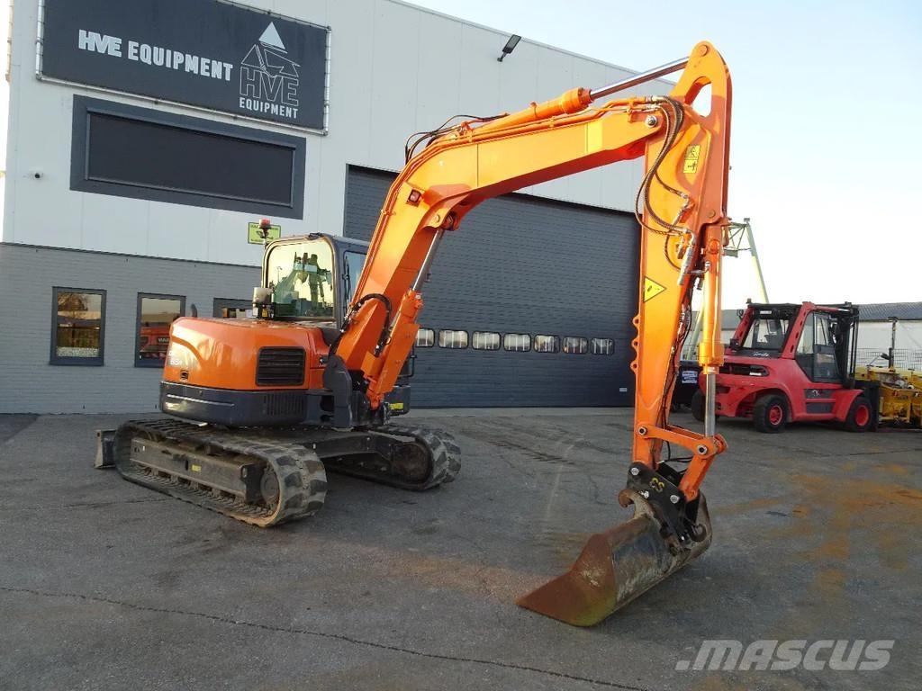 Doosan DX85R-3 Pásové rýpadlá