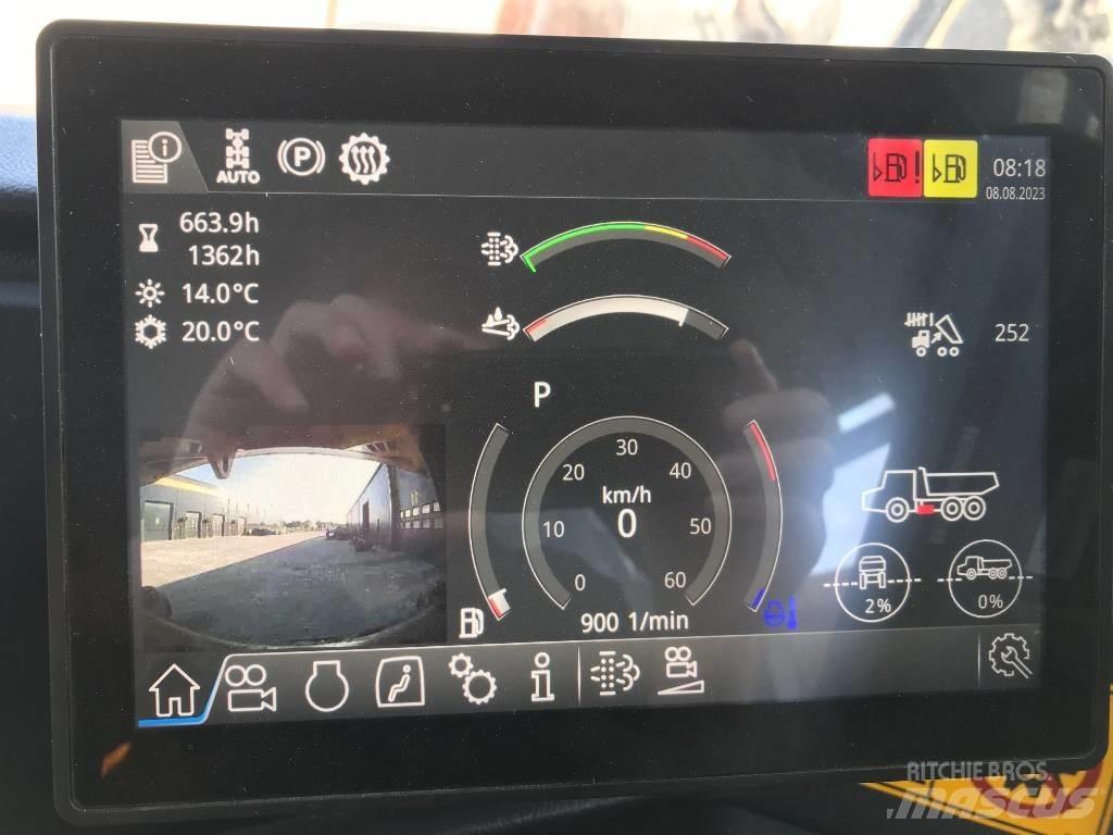 Liebherr TA 230 Kĺbové nákladné autá