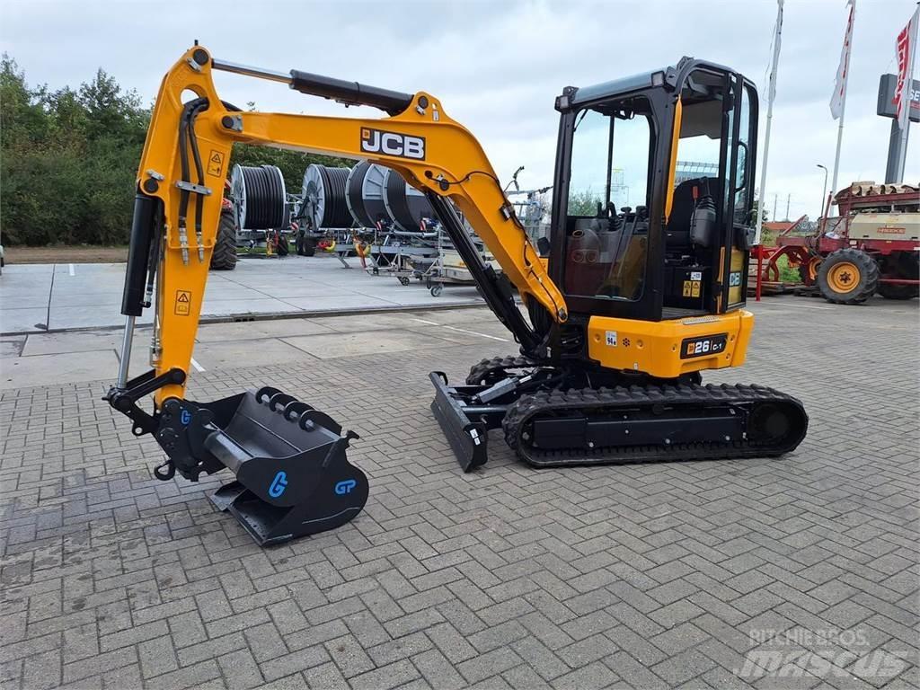 JCB 26C-1 Mini rýpadlá < 7t