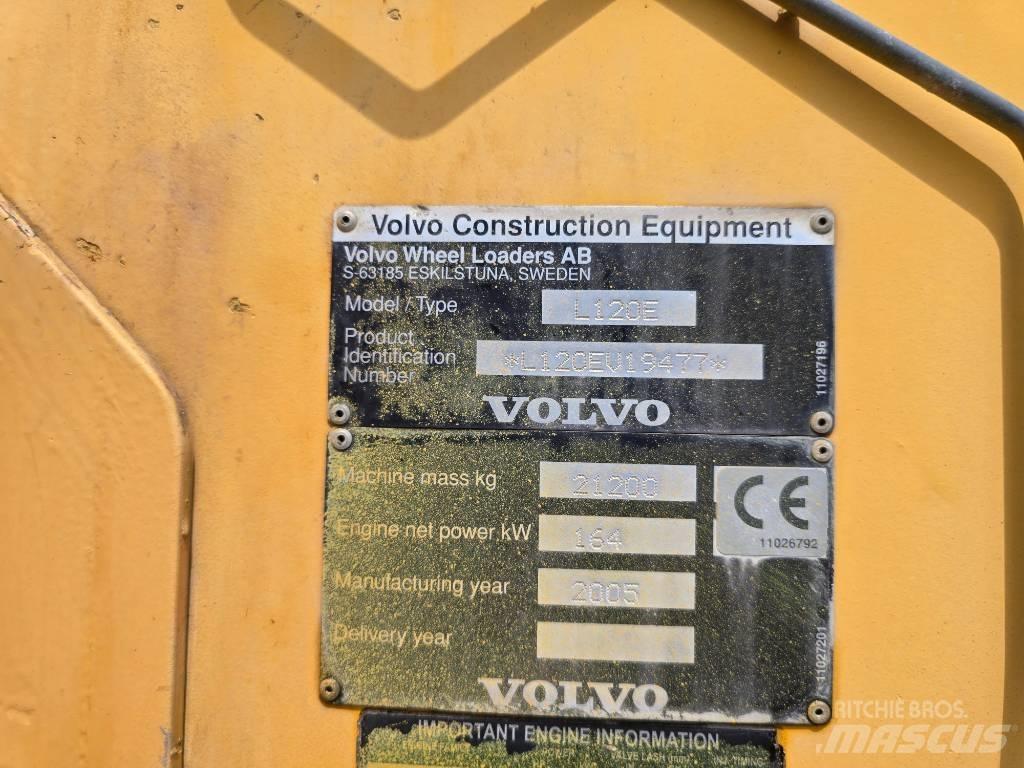 Volvo L 120 E Kolesové nakladače