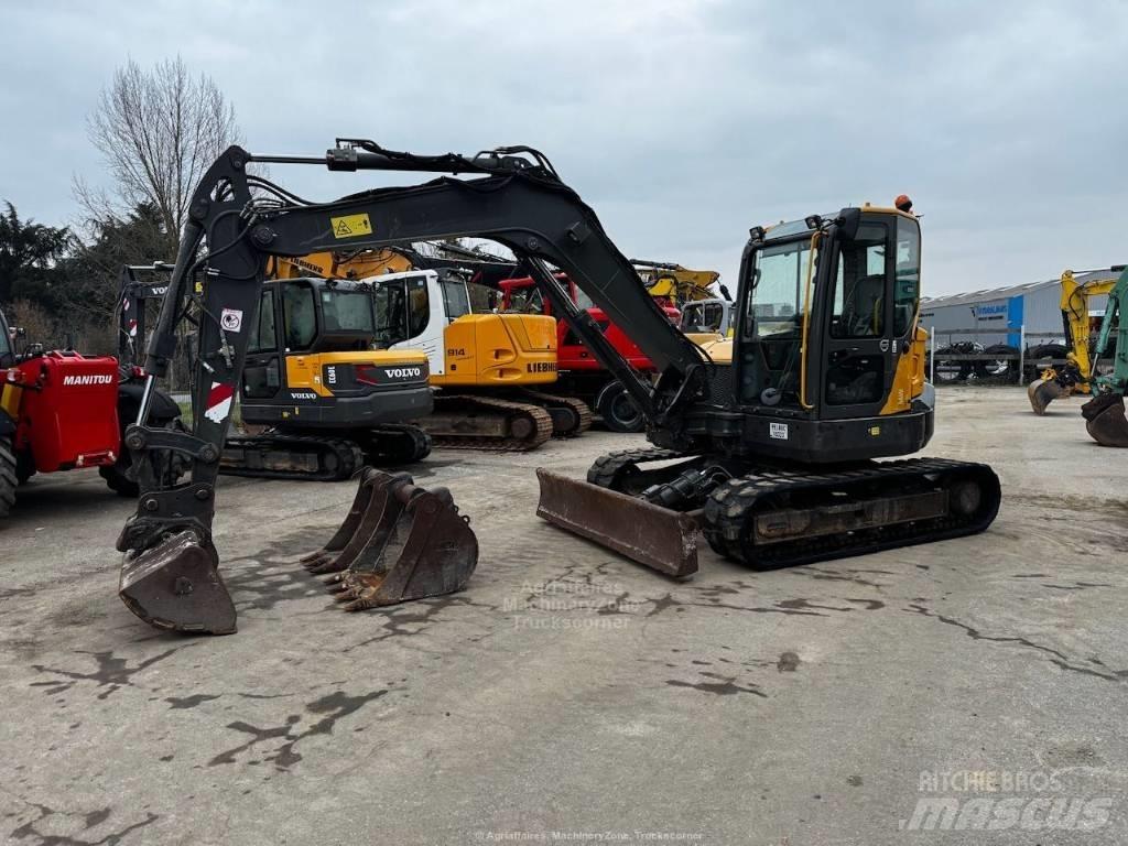 Volvo ECR 88 Midi rýpadlá 7 t - 12 t