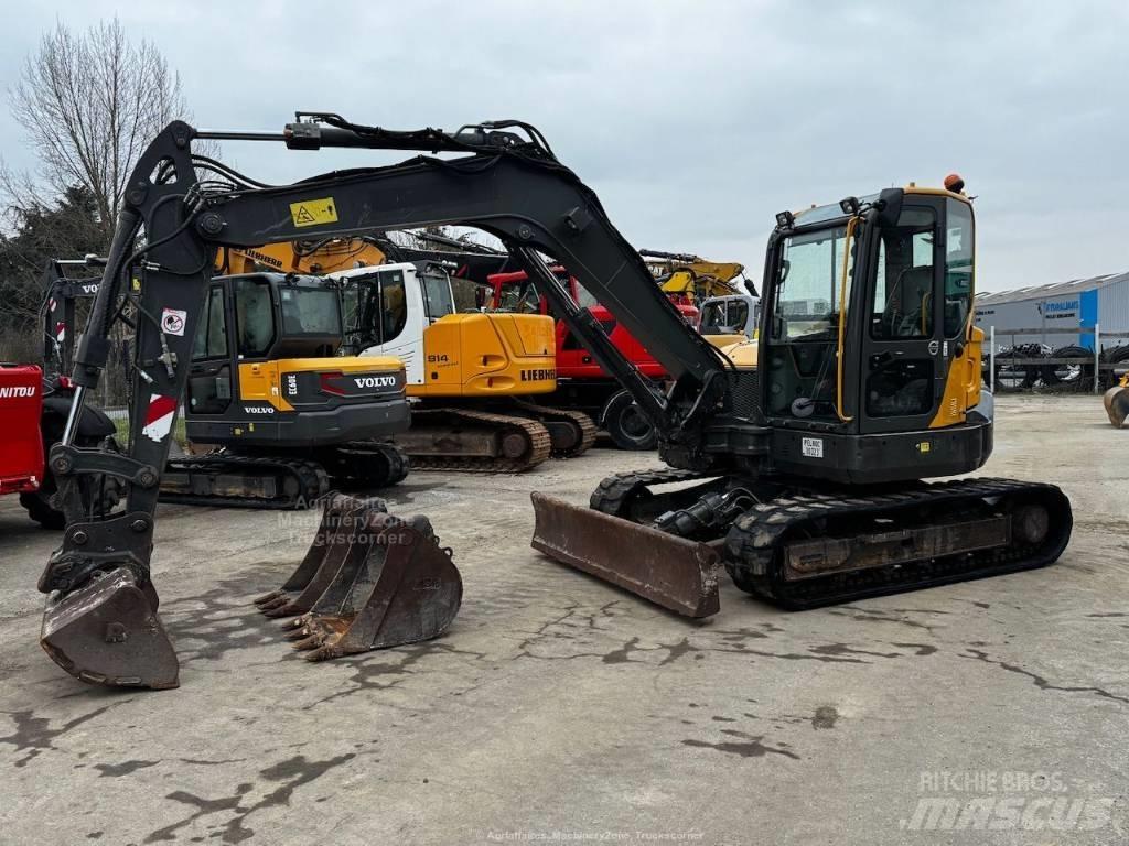 Volvo ECR 88 Midi rýpadlá 7 t - 12 t