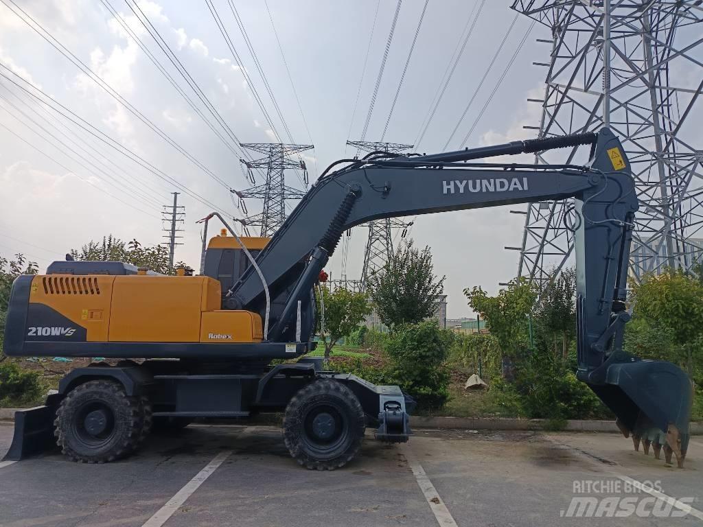 Hyundai Robex 210 W Kolesové rýpadlá