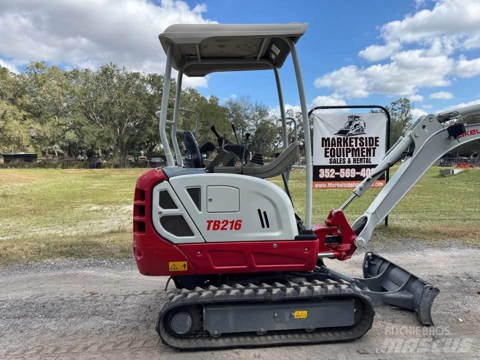Takeuchi TB 216 Mini rýpadlá < 7t