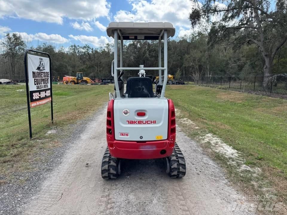 Takeuchi TB 216 Mini rýpadlá < 7t