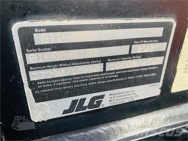 JLG G 10-55 A Teleskopické manipulátory