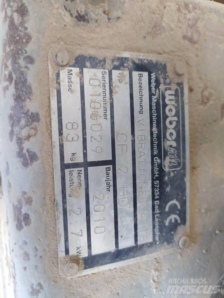 Weber CF2 Pôdne kompaktory