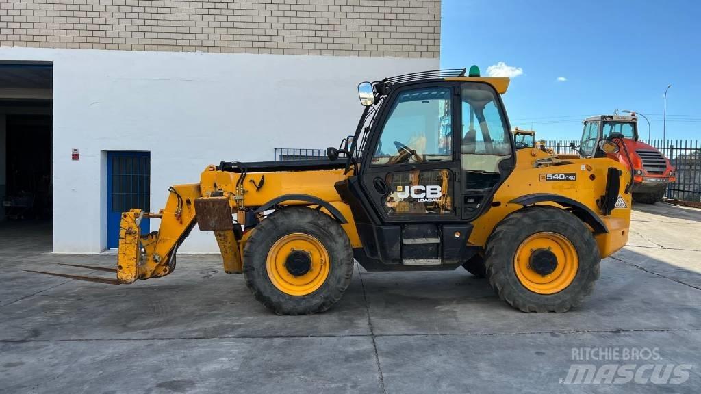 JCB 540-140 Teleskopické manipulátory