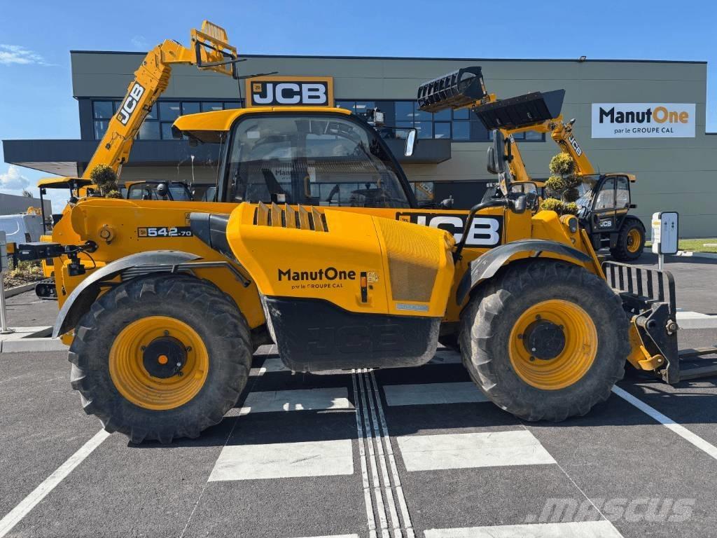 JCB 542-70 Teleskopické nakladače pre poľnohospodárstvo