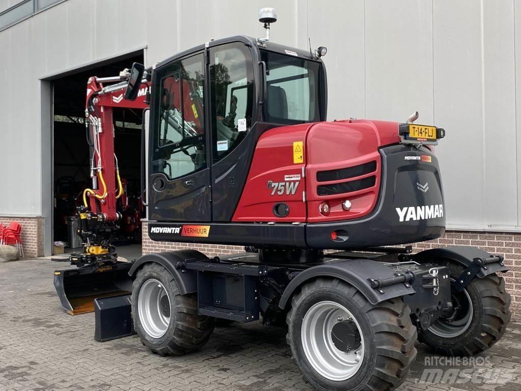 Yanmar B75W Kolesové rýpadlá