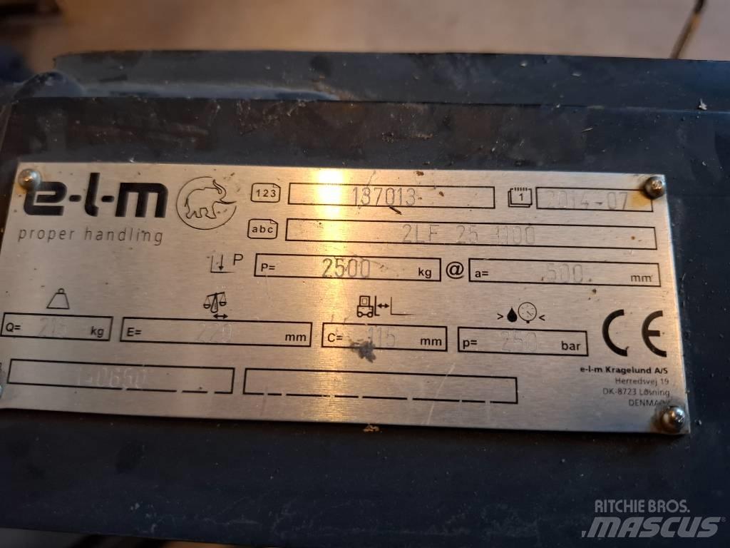 Elm 2LF 25 1100 Nastaviteľné vidlice