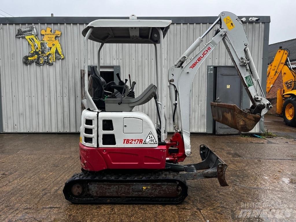 Takeuchi TB 217 R Mini rýpadlá < 7t