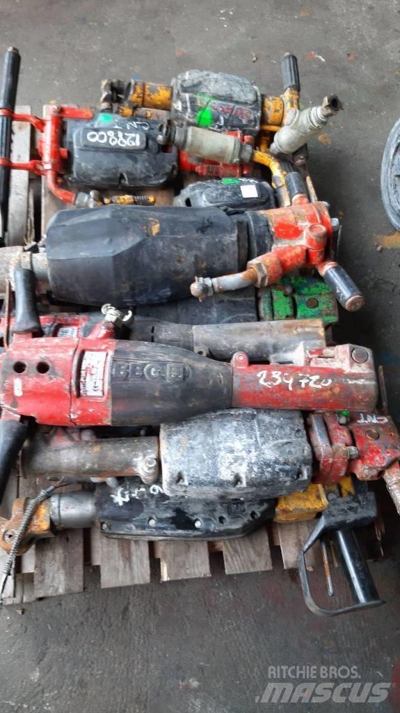 Atlas Copco 25 KI Búracie kladivá / Zbíjačky