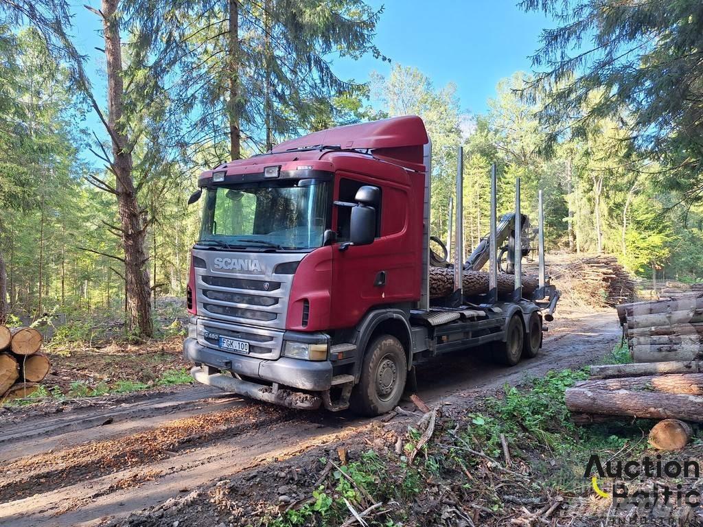Scania R 480 Nákladné vozidlá na prepravu dreva