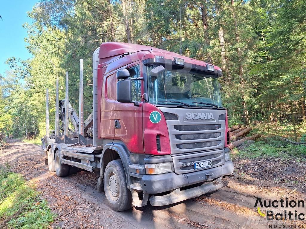 Scania R 480 Nákladné vozidlá na prepravu dreva