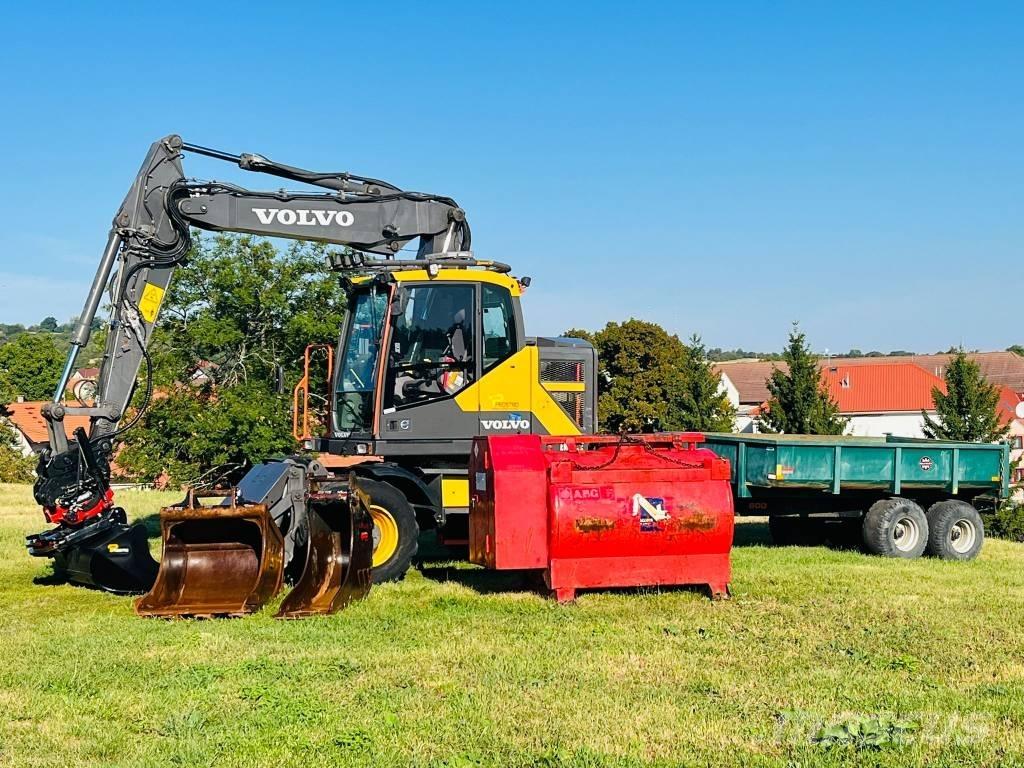 Volvo EWR 150 E Kolesové rýpadlá
