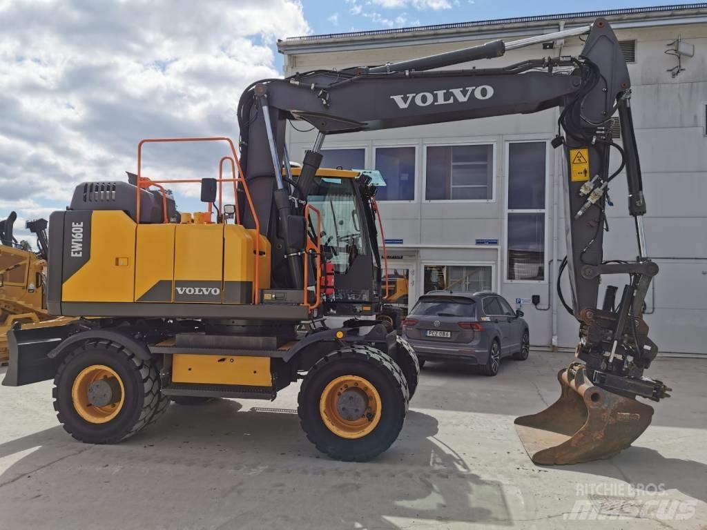Volvo EW160E Kolesové rýpadlá
