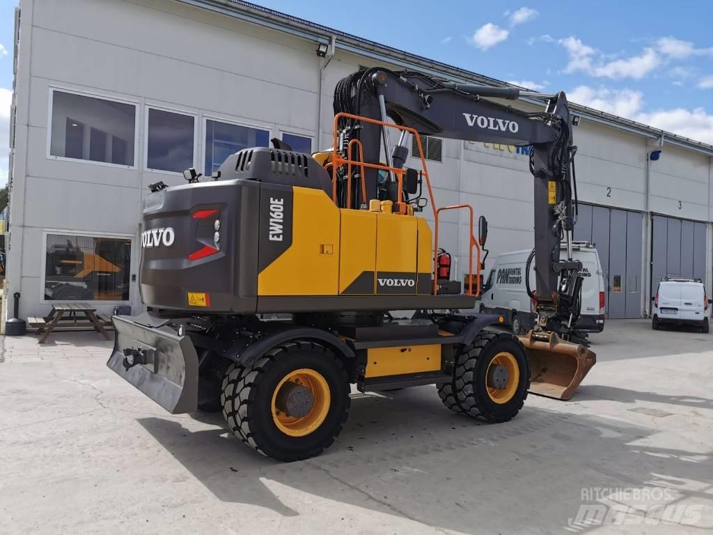Volvo EW160E Kolesové rýpadlá