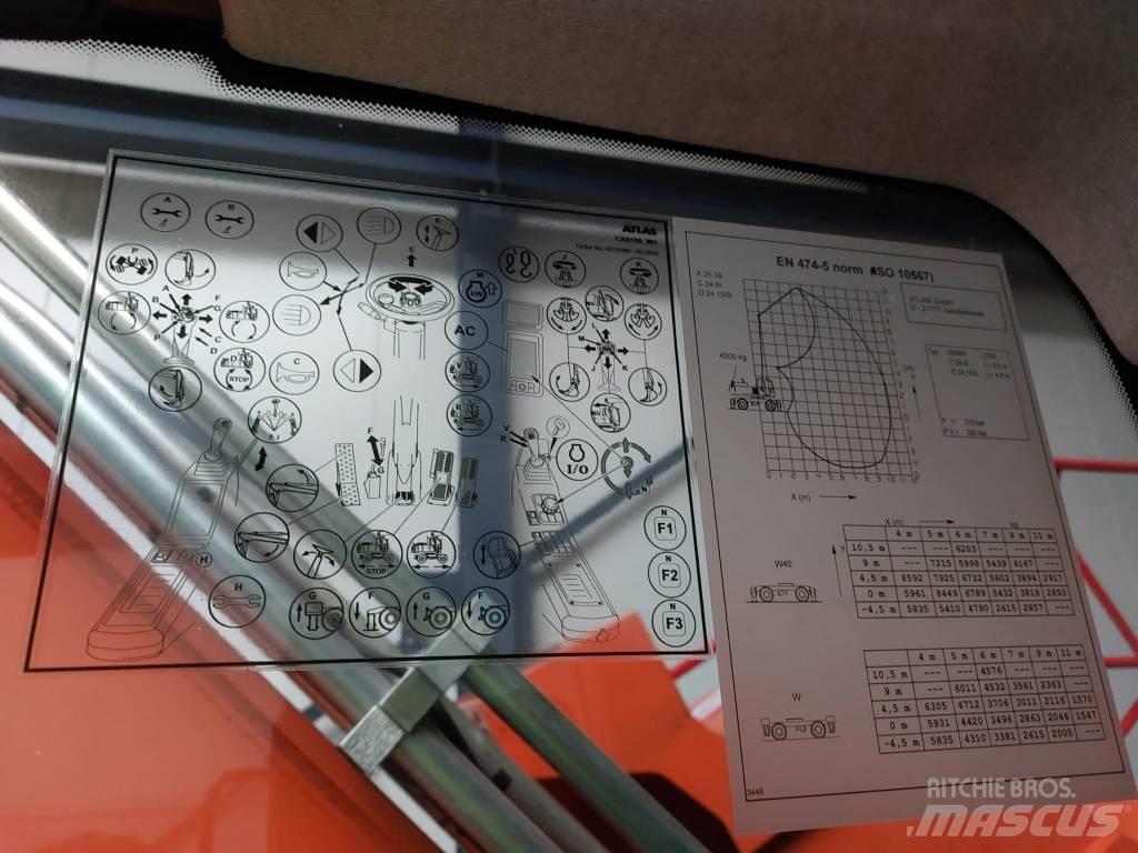 Atlas 250 M H Stroje pre manipuláciu s odpadom