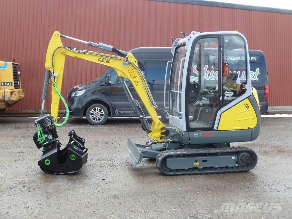 Wacker Neuson ET20 Mini rýpadlá < 7t