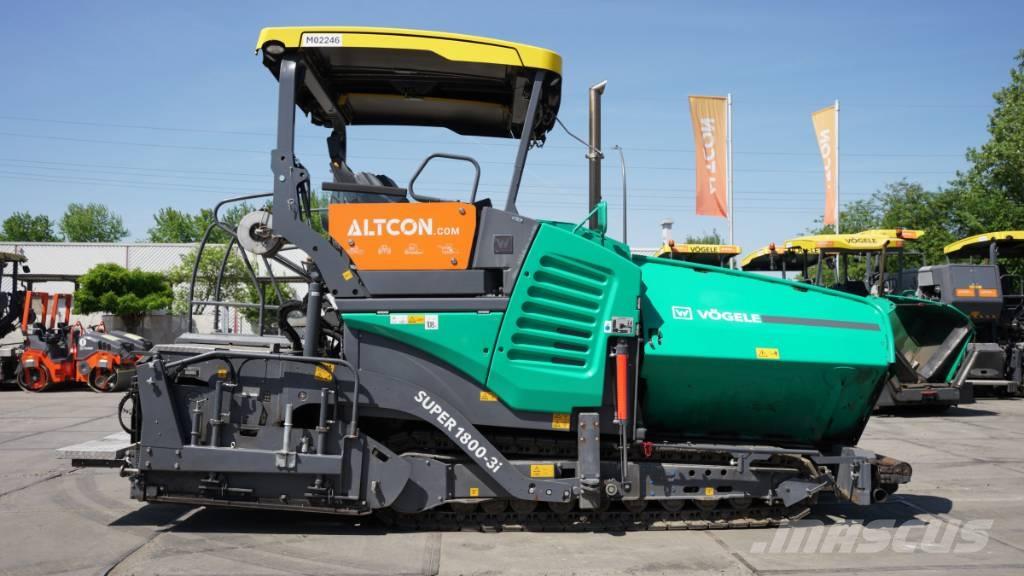 Vögele SUPER 1800-3I Finišéry