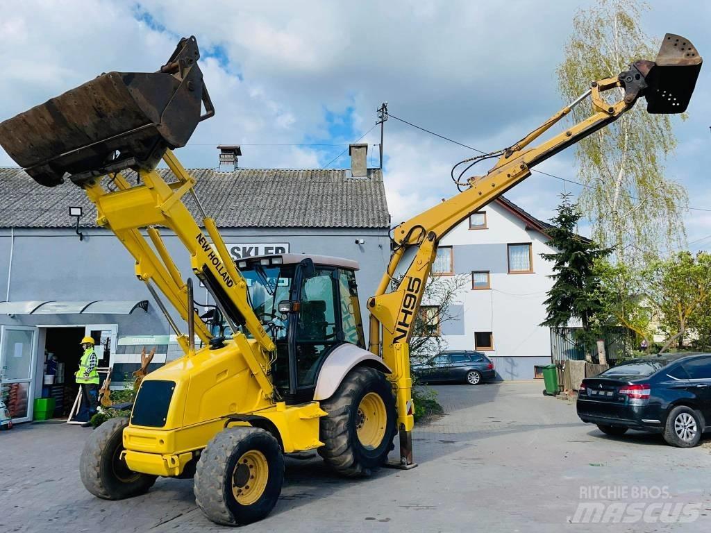 New Holland LB 95 Rýpadlo-nakladače