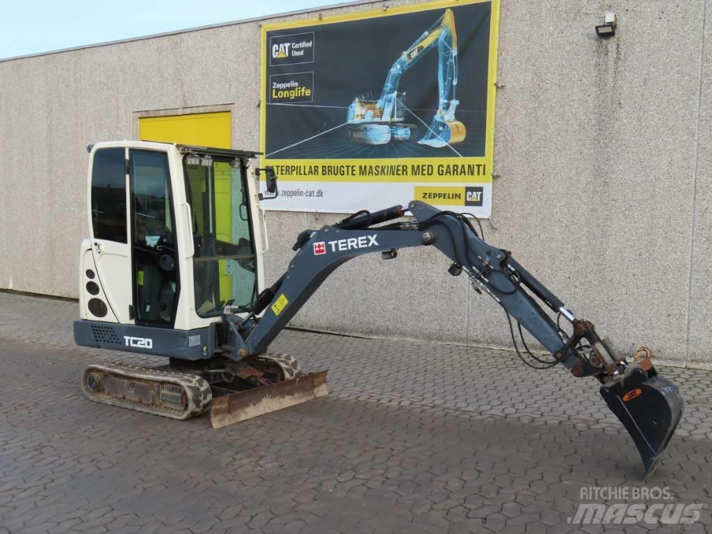 Terex TC 20 Mini rýpadlá < 7t
