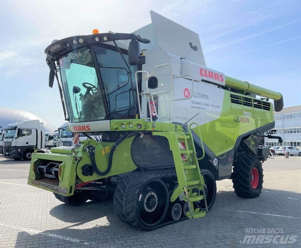 CLAAS Lexion 750 TT Kombinované zberacie stroje