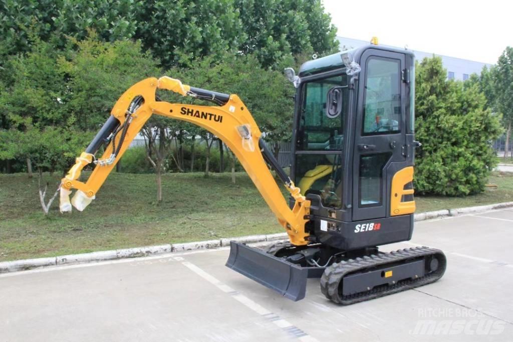 Shantui SE18SR Mini rýpadlá < 7t
