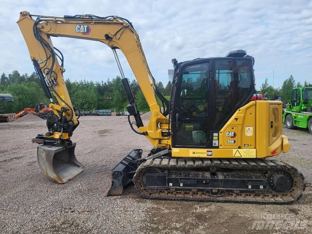 CAT 308CR Midi rýpadlá 7 t - 12 t
