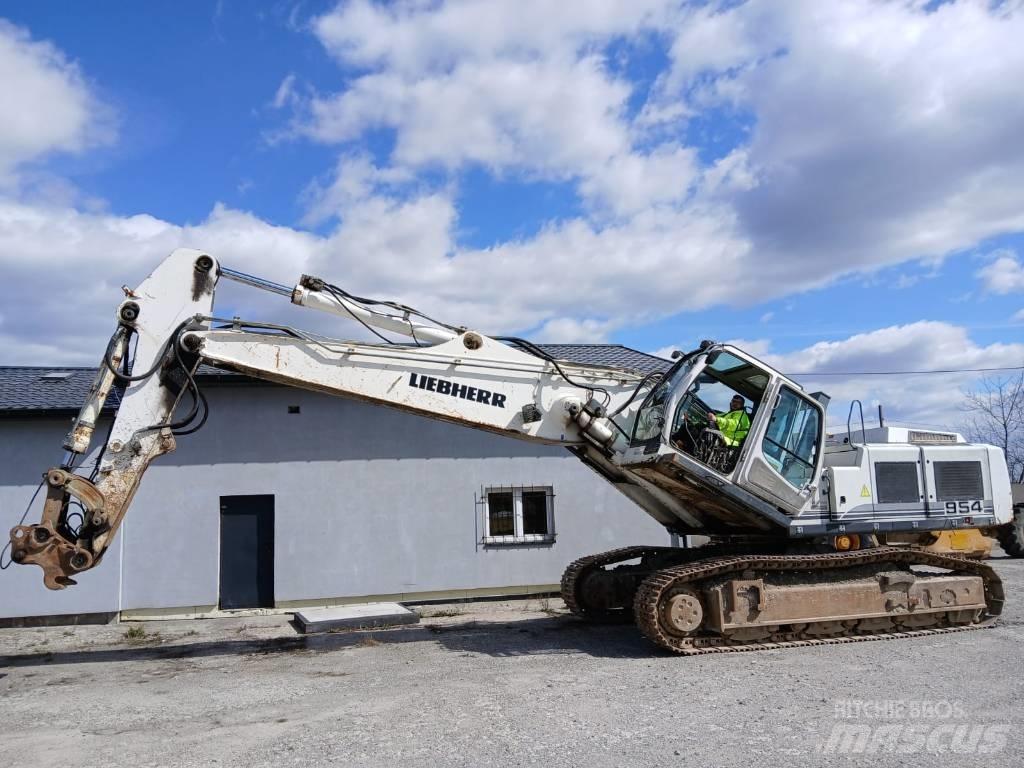 Liebherr 954 Pásové rýpadlá