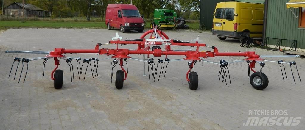 DCM GVF 560 3PN Obracače a zhrabovače sena