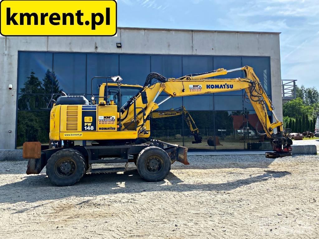 Komatsu PW 148-8 Kolesové rýpadlá