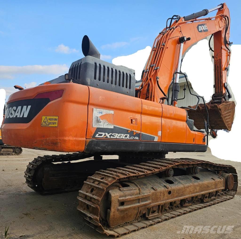 Doosan DX 380 LL-5 Pásové rýpadlá