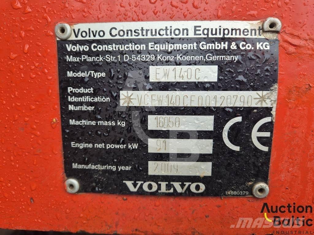 Volvo EW 140 C Kolesové rýpadlá