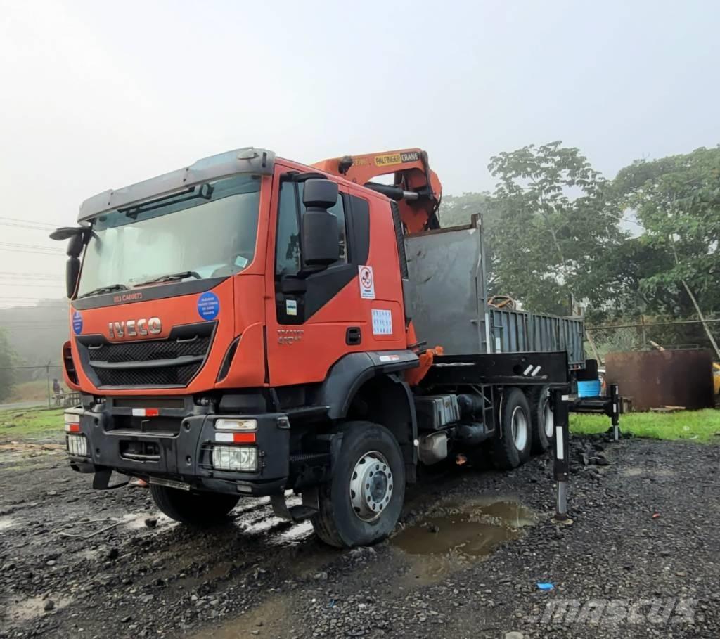 Iveco Trakker 410 Autožeriavy, hydraulické ruky