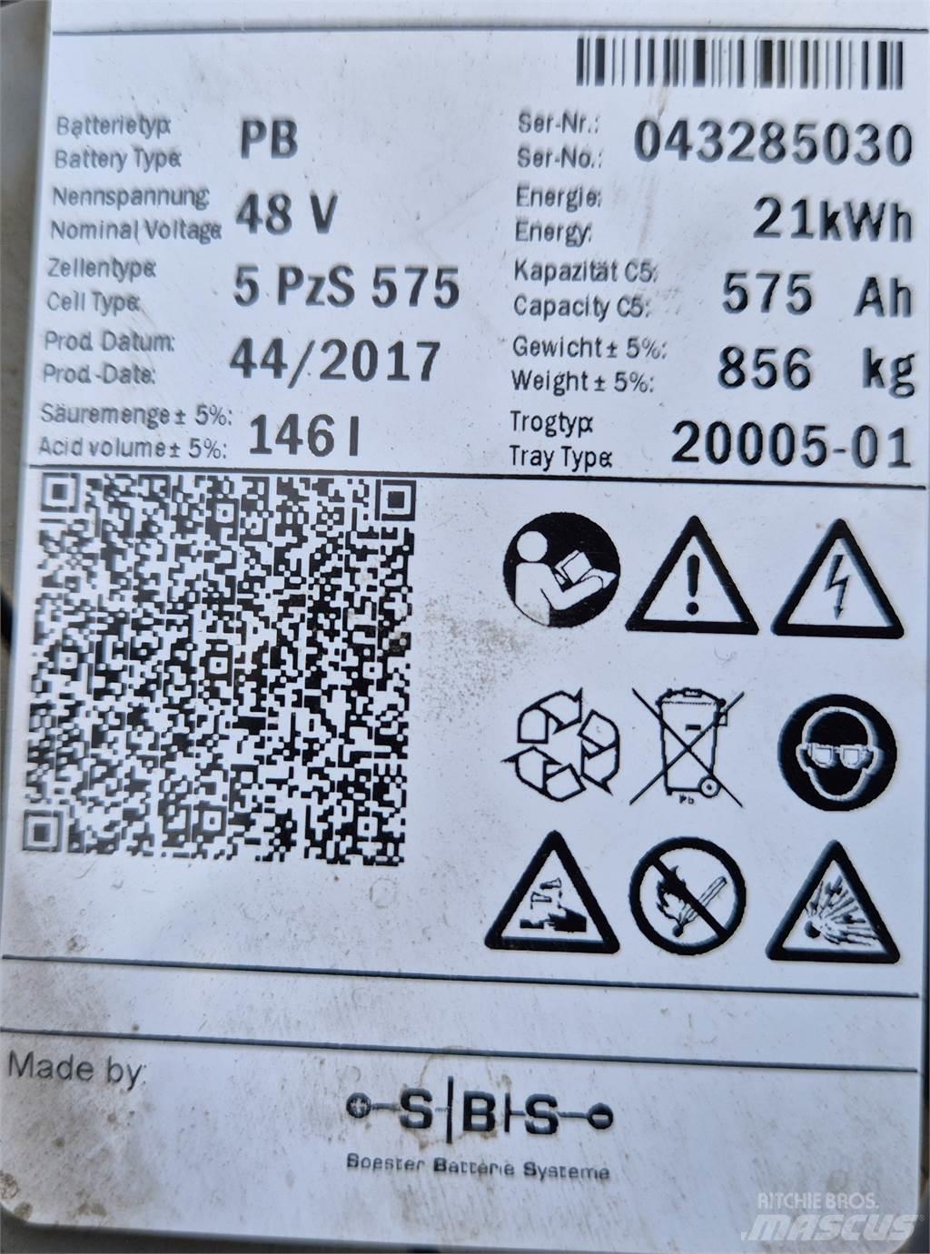 Linde E16P-02 Akumulátorové vozíky