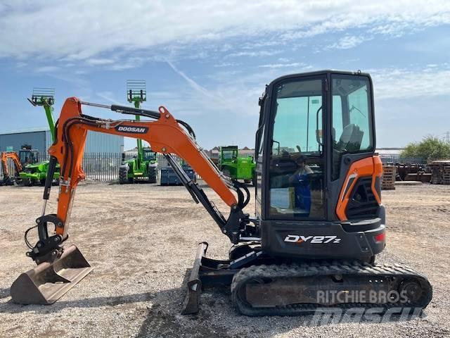 Doosan DX 27 Z Mini rýpadlá < 7t