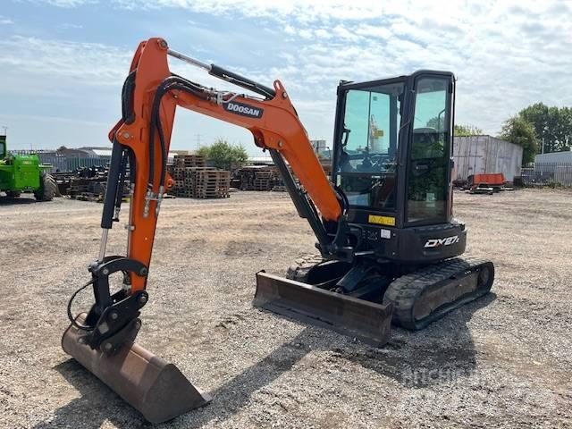 Doosan DX 27 Z Mini rýpadlá < 7t