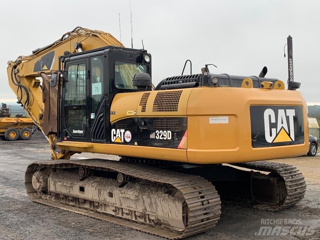 CAT 329 D Pásové rýpadlá