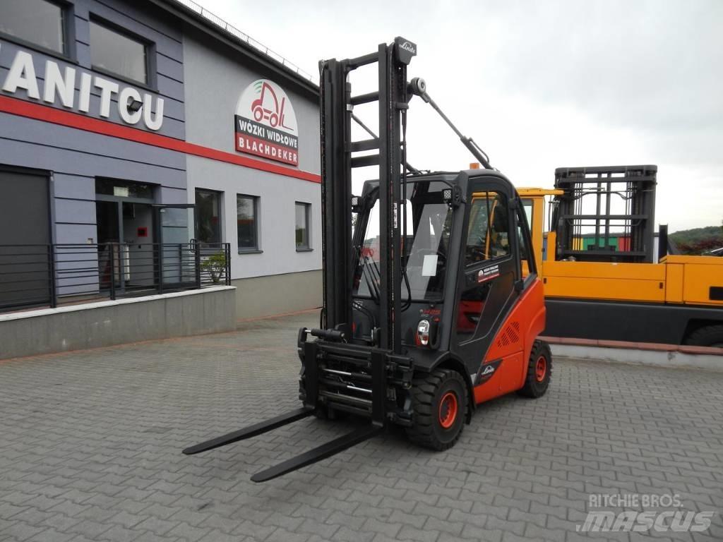 Linde H25T-02 LPG vozíky