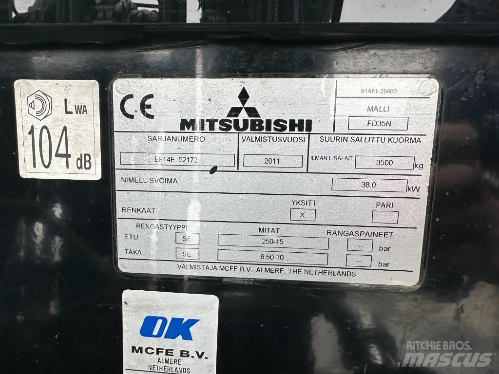 Mitsubishi FD 35 N Dieselové vozíky