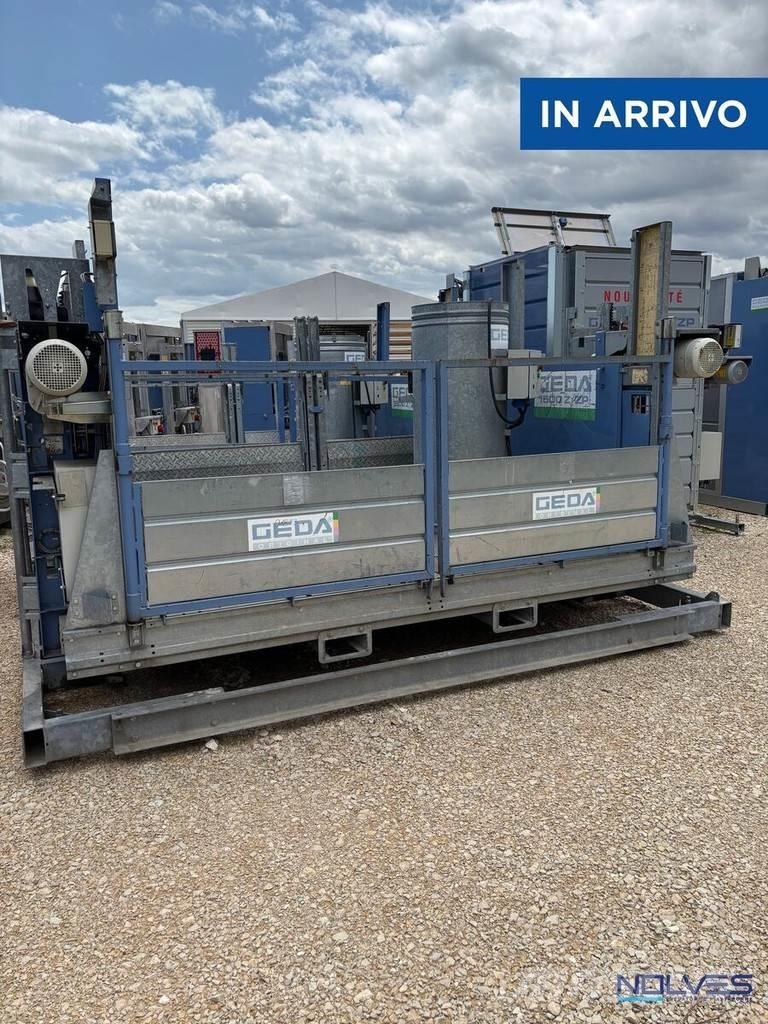 Geda 1500Z/ZP Ďalšie zdvíhacie zariadenia a plošiny