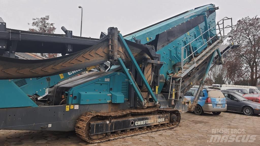 PowerScreen 2100 Mobilné triediče