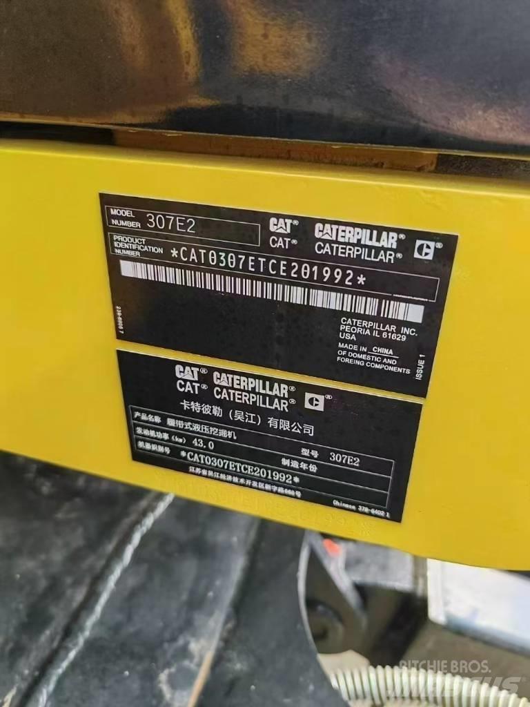 CAT 307E2 Pásové rýpadlá