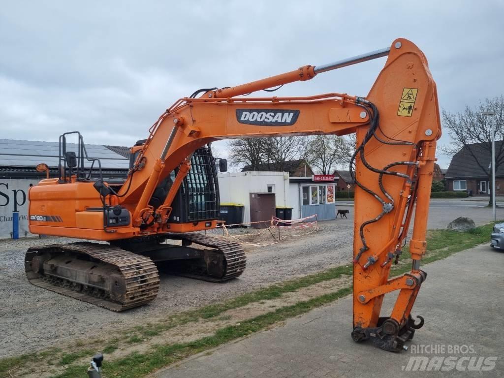 Doosan DX 180 LC-3 Pásové rýpadlá